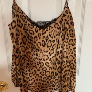NWT! Zara TRF Leopard Print Tank Top Blouse